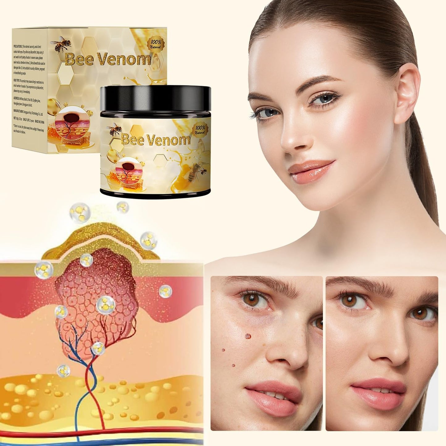 Bee Venom Moisturizing Cream