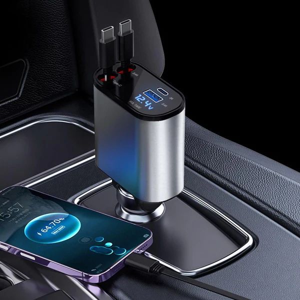 4-in-1 Multi Car Charger