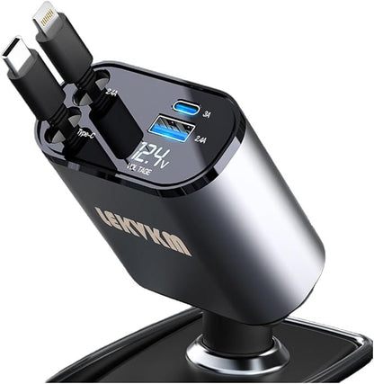4-in-1 Multi Car Charger