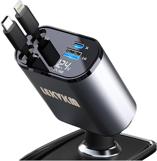 4-in-1 Multi Car Charger