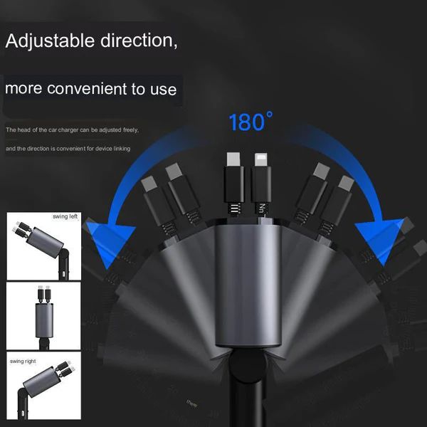 4-in-1 Multi Car Charger
