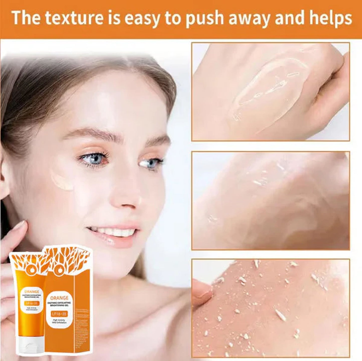 Orange Exfoliating Gel for Face & Body