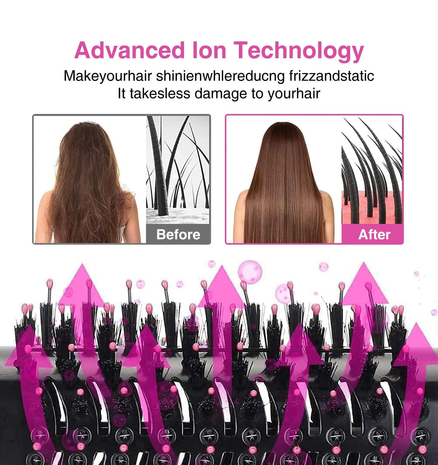 One-Step Hair Dryer Brush