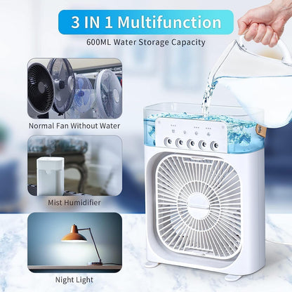 Portable Air Conditioners Cooling Fan With Ice