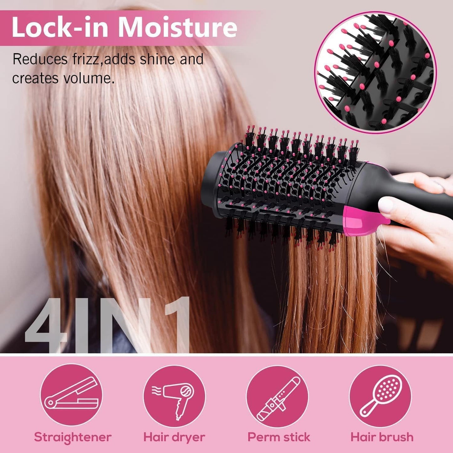 One-Step Hair Dryer Brush