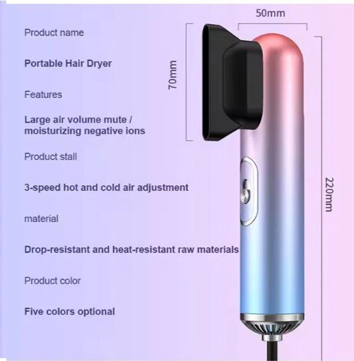 Compact Hair Dryer