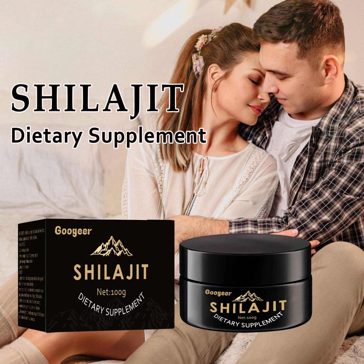 Googeer Shilajit Resin/Capsules for Daily Vitality