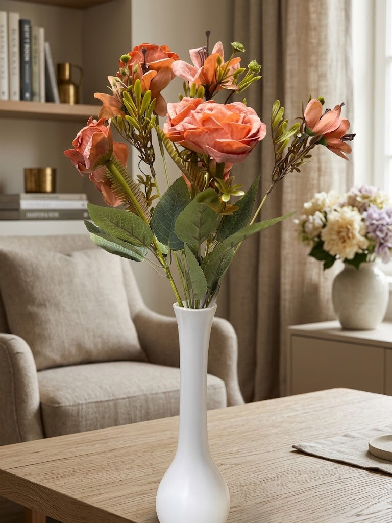Luxury Artificial Flower Bouquet | Premium Home Décor Floral Arrangement
