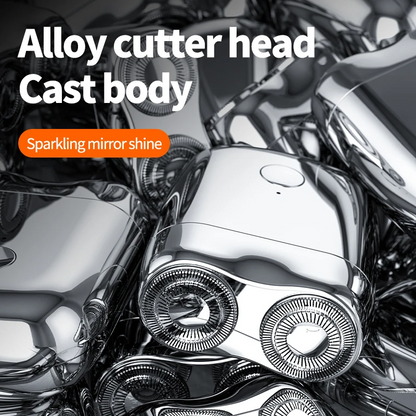 Mini Dual-Head Electric Razor for Men