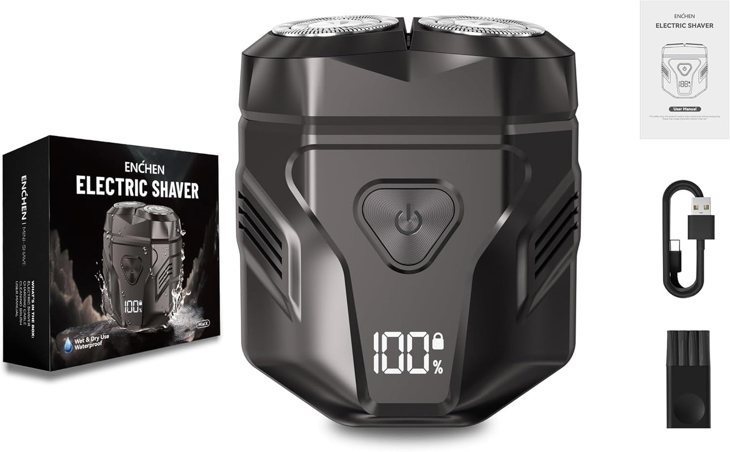 Rechargeable Waterproof Shaver