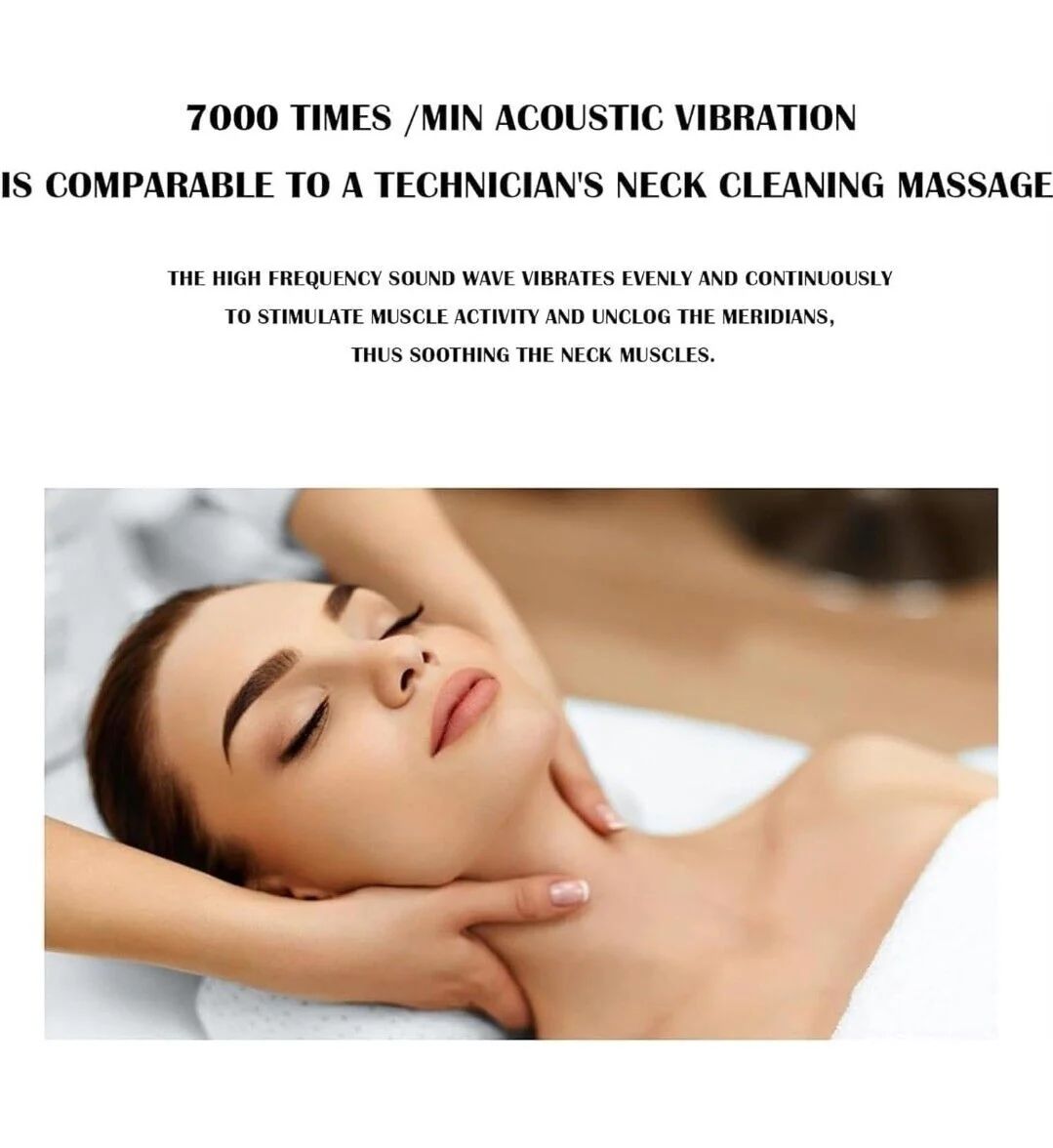 Facial Neck Lifting Machine Sonic Face Massager