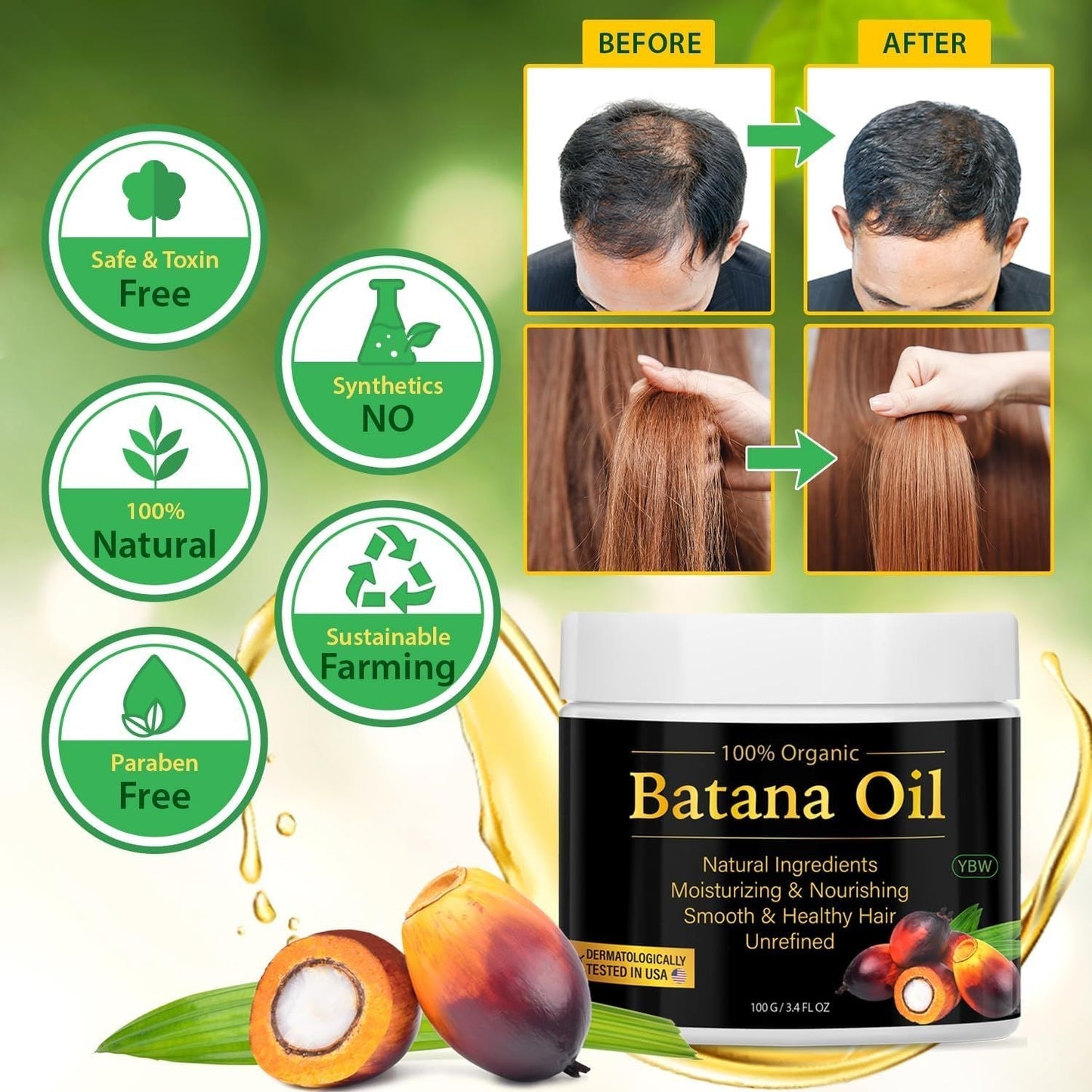 100% Pure Batana Oil